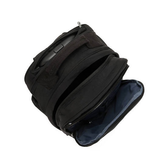 Kipling Gaze Klasik Large Rolling Sırt Çantaları Siyah | TR 1401QM